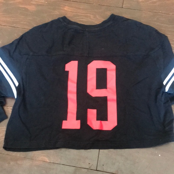 Cropped long sleeve champion tee shirt - Picture 2 of 3